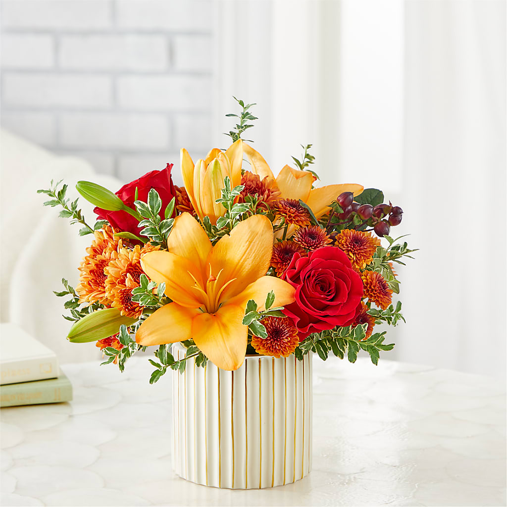 Scarlet Skies Bouquet – Loose Leaf Florist, Austin TX