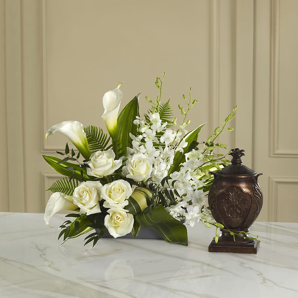 At Peace Arrangement – Loose Leaf Florist, Austin TX