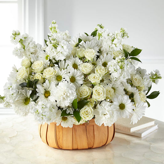 Graceful Garden Basket – Loose Leaf Florist, Austin TX