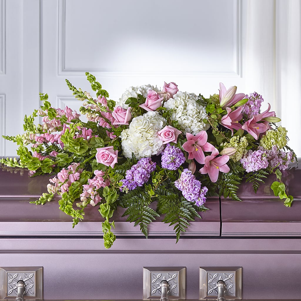 Life's Gratitude Casket Spray – Loose Leaf Florist, Austin TX