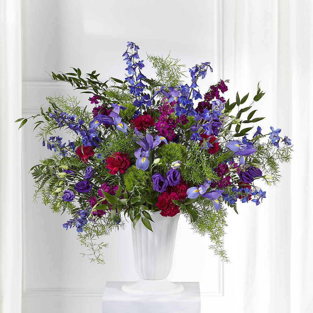 Memorial of Life Arrangement – Loose Leaf Florist, Austin TX