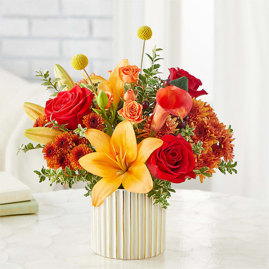Scarlet Skies Bouquet –  Loose Leaf Florist, Austin TX