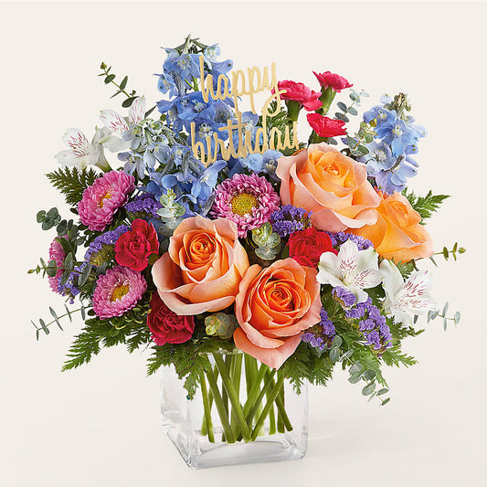 Birthday Bash Bouquet –  Loose Leaf Florist, Austin TX