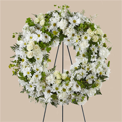 Faithful Wishes Wreath –  Loose Leaf Florist, Austin TX