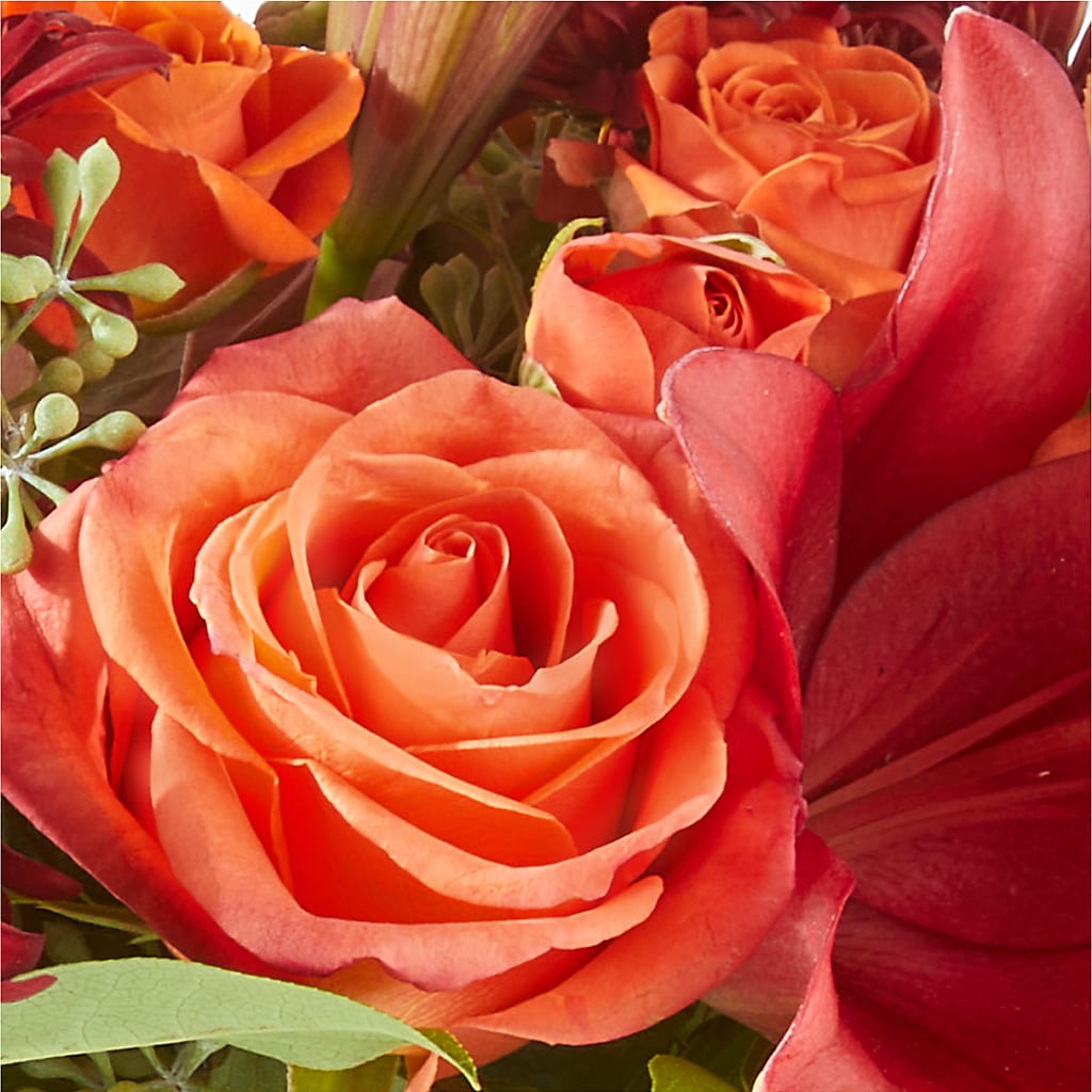 Crimson Leaves Bouquet –  Loose Leaf Florist, Austin TX
