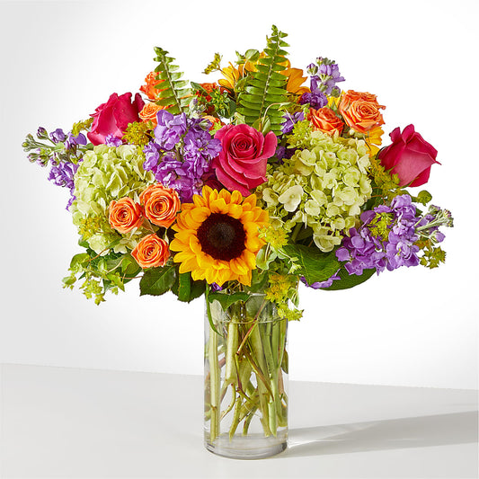 Vibrant Greetings Bouquet –  Loose Leaf Florist, Austin TX