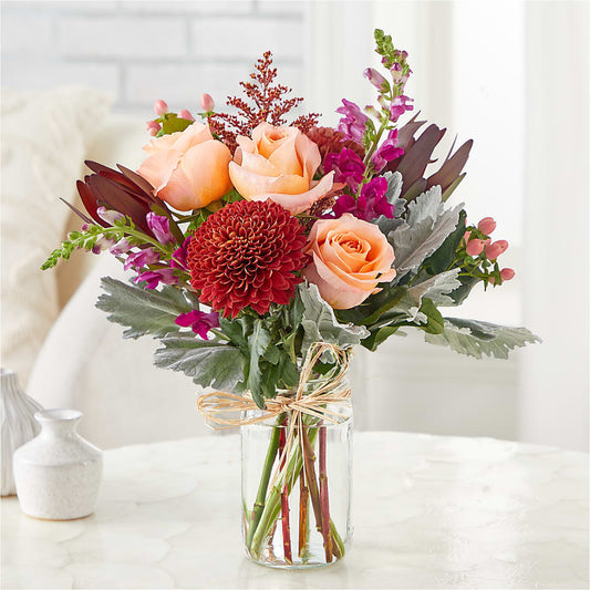 Moody Hues Bouquet –  Loose Leaf Florist, Austin TX