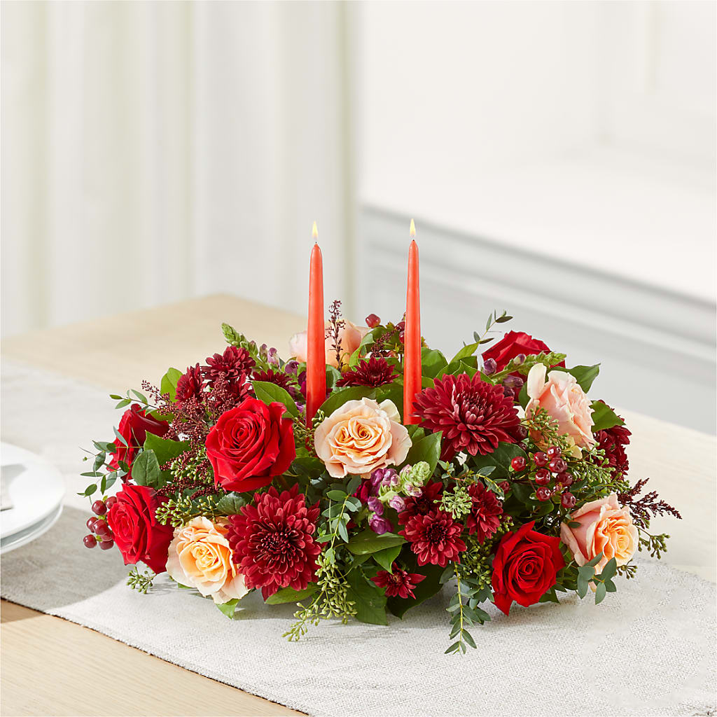 Most Thankful Centerpiece –  Loose Leaf Florist, Austin TX