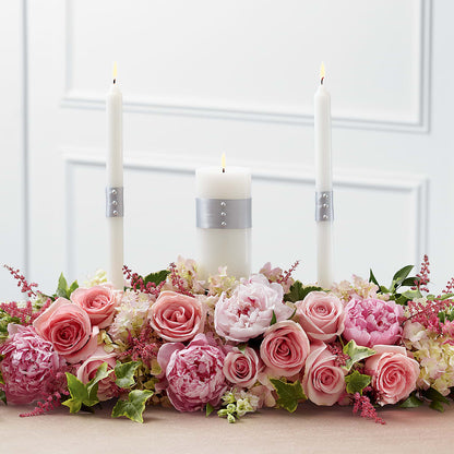 Worldwide Romance Unity Candle Arrangement –  Loose Leaf Florist, Austin TX