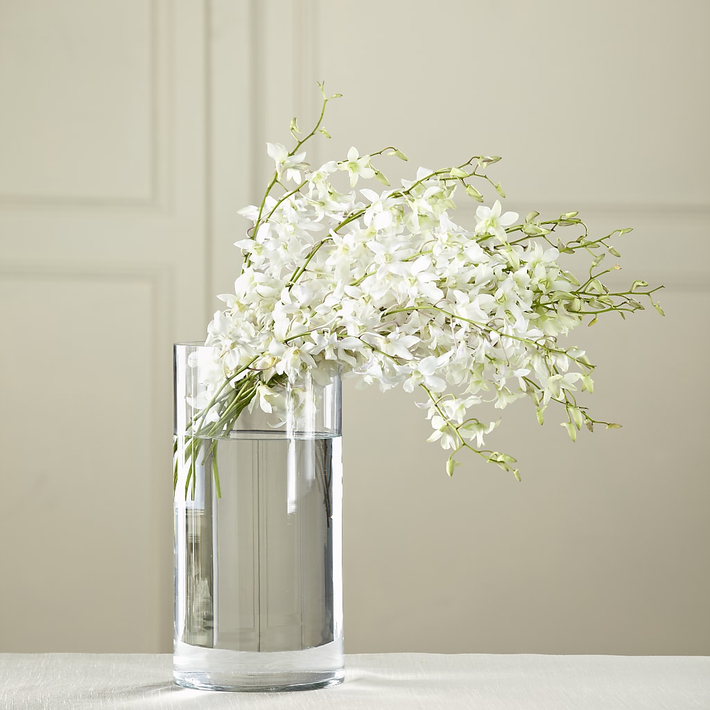 White Dendrobium Bouquet –  Loose Leaf Florist, Austin TX